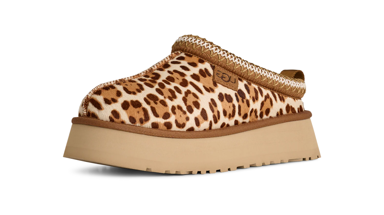 UGG Tazz Plains Slipper Felicity Leopard Jasmine