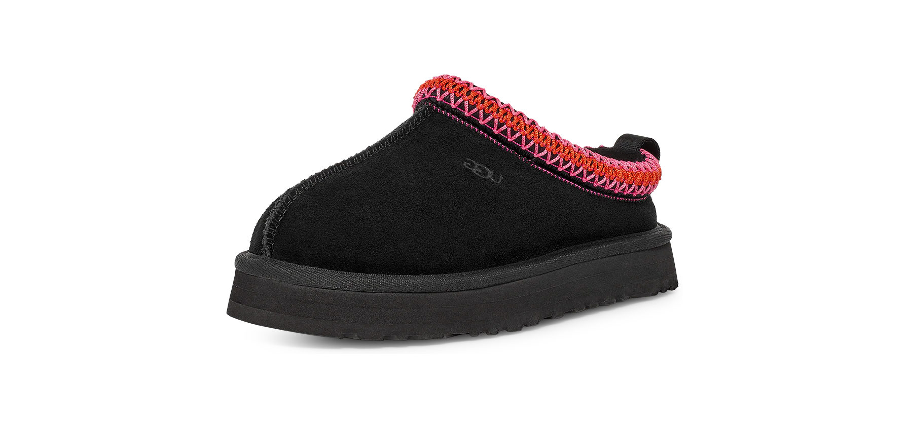UGG Tazz Slipper Black Multi (Kids), Black/Multi (1143776K-BKML)