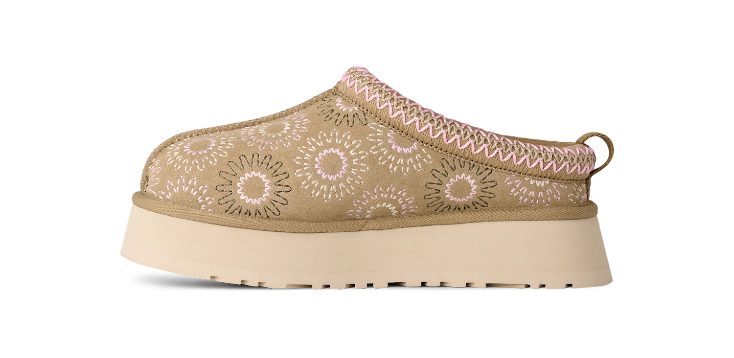 UGG Tazz Sun Stitch Slipper Mustard Seed