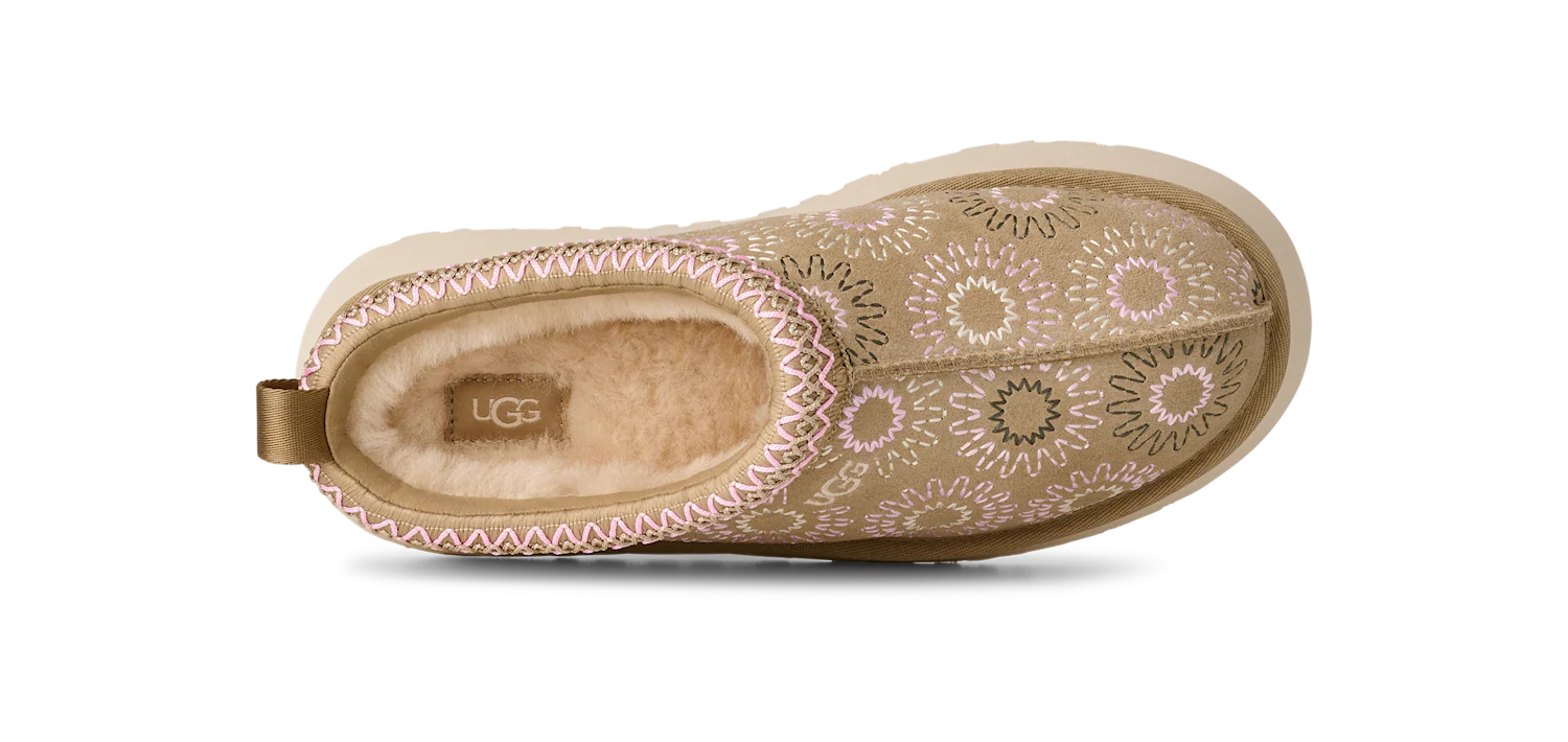 UGG Tazz Sun Stitch Slipper Mustard Seed