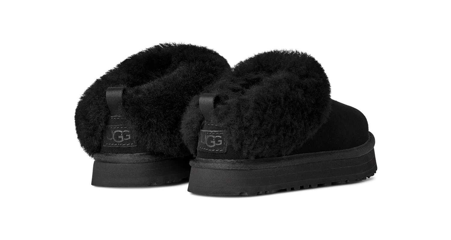 UGG Tazzelle Slipper Black (Kids), Black (1171198K-BLK)