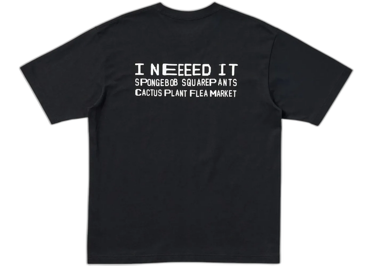Uniqlo x CPFM Spongebob Squarepants UT Graphic T-Shirt Black
