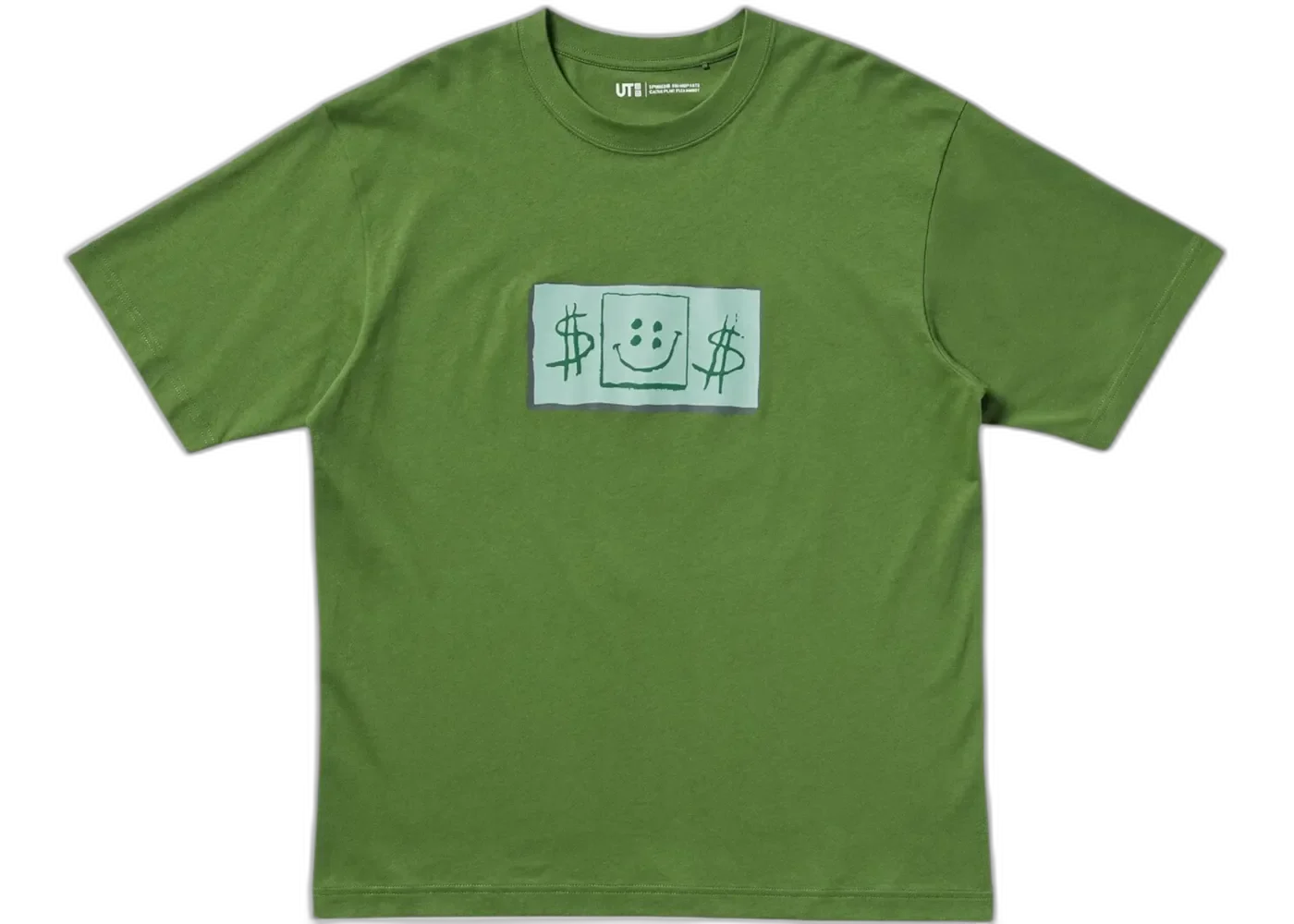 Uniqlo x CPFM Spongebob Squarepants UT Graphic T-shirt (Asia Sizing) Olive, Olive (477913)