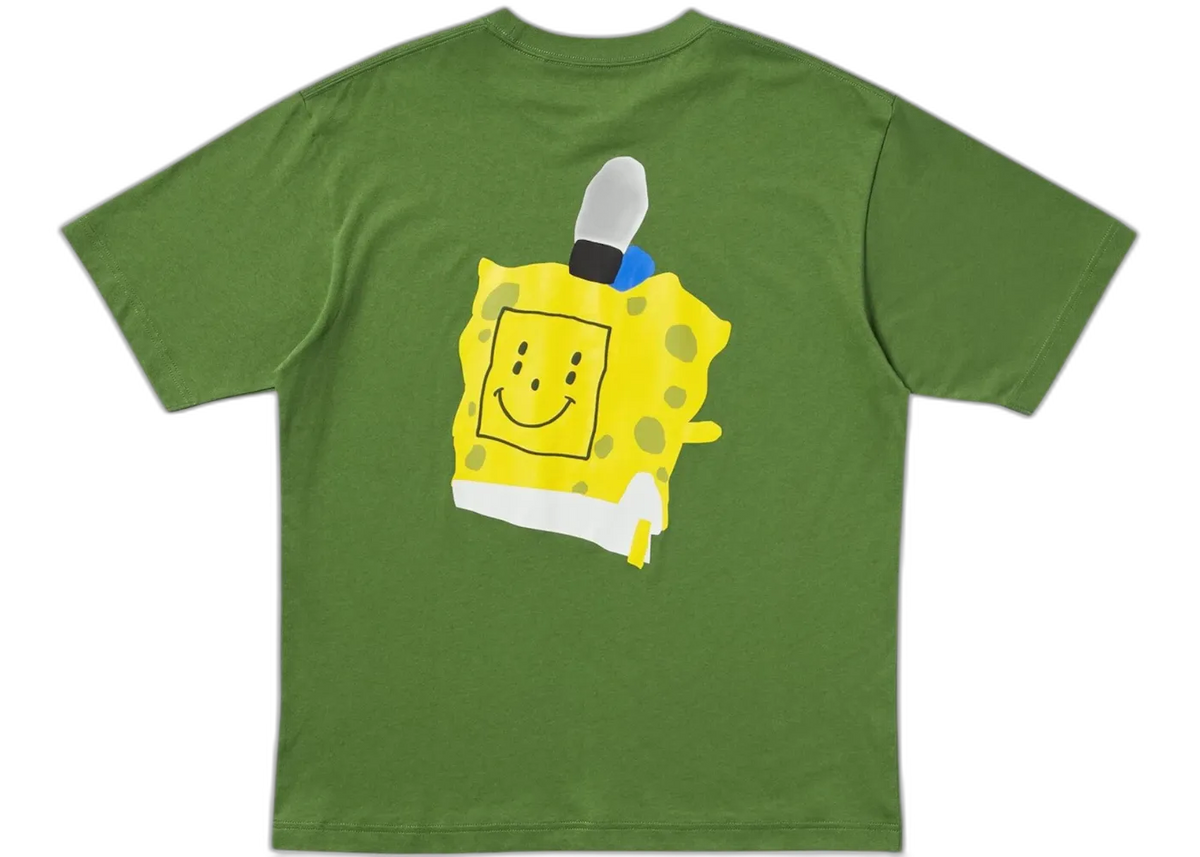 Uniqlo x CPFM Spongebob Squarepants UT Graphic T-shirt Olive