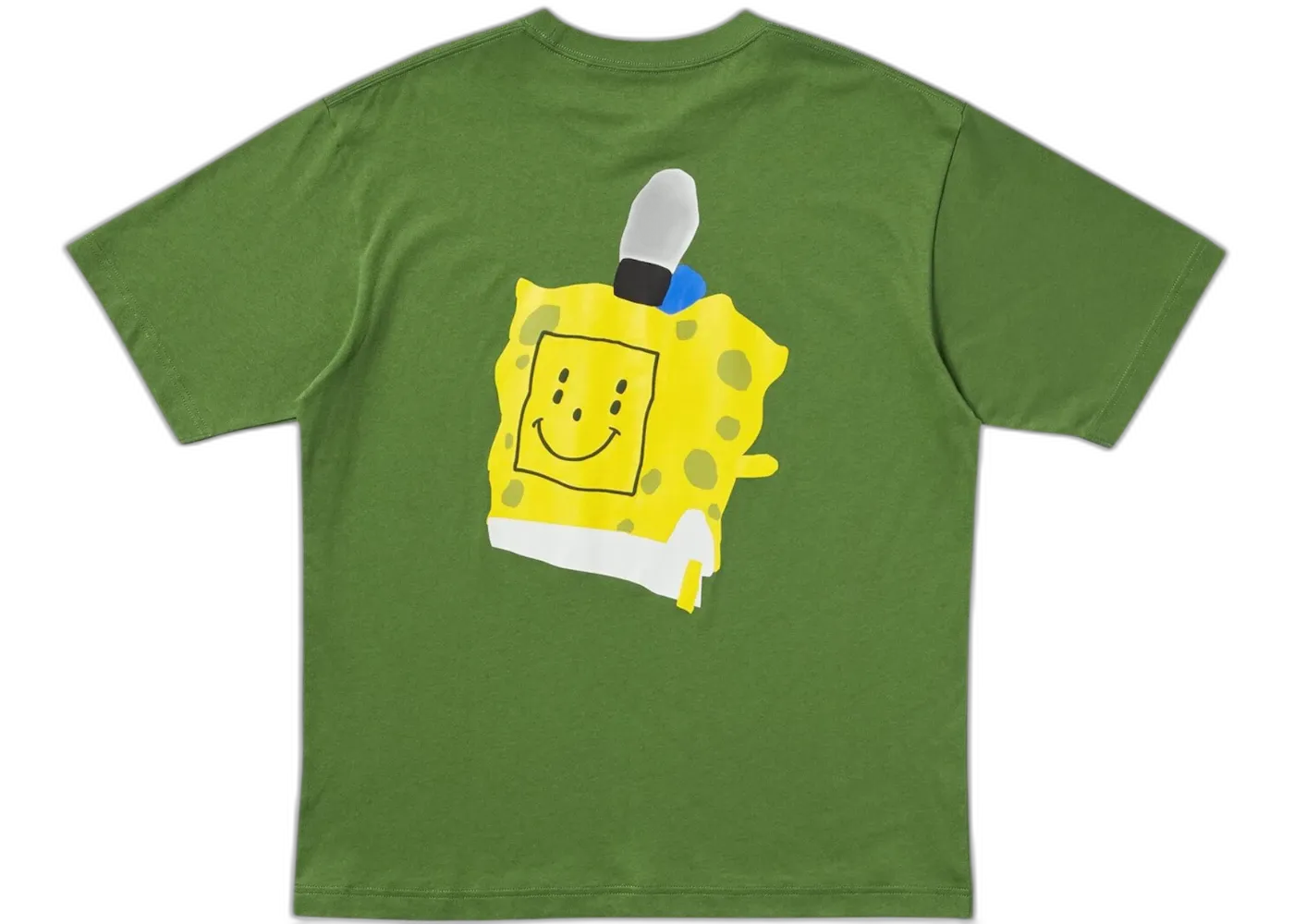 Uniqlo x CPFM Spongebob Squarepants UT Graphic T-shirt (Asia Sizing) Olive, Olive (477913)