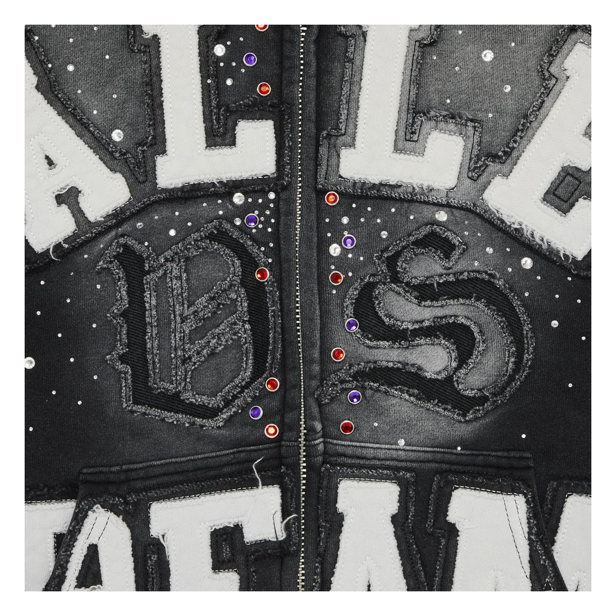 Vale Forever Classico Zip Up Hoodie Black