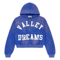 Vale Forever Classico Zip Up Hoodie Sapphire