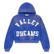 Vale Forever Classico Zip Up Hoodie Sapphire
