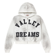 Vale Forever Classico Zip Up Hoodie White