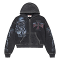 Vale Forever Hardy Boyz Zip Up Hoodie Black