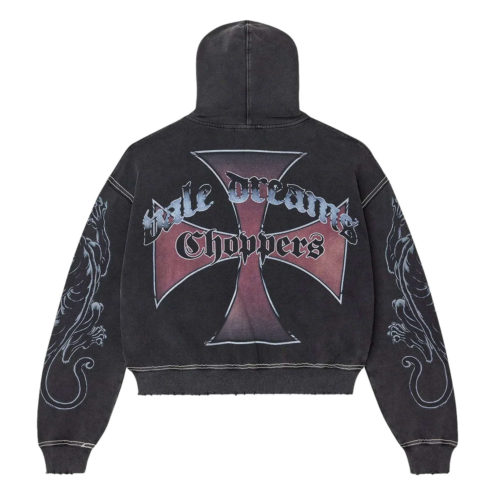 Vale Forever Hardy Boyz Zip Up Hoodie Black