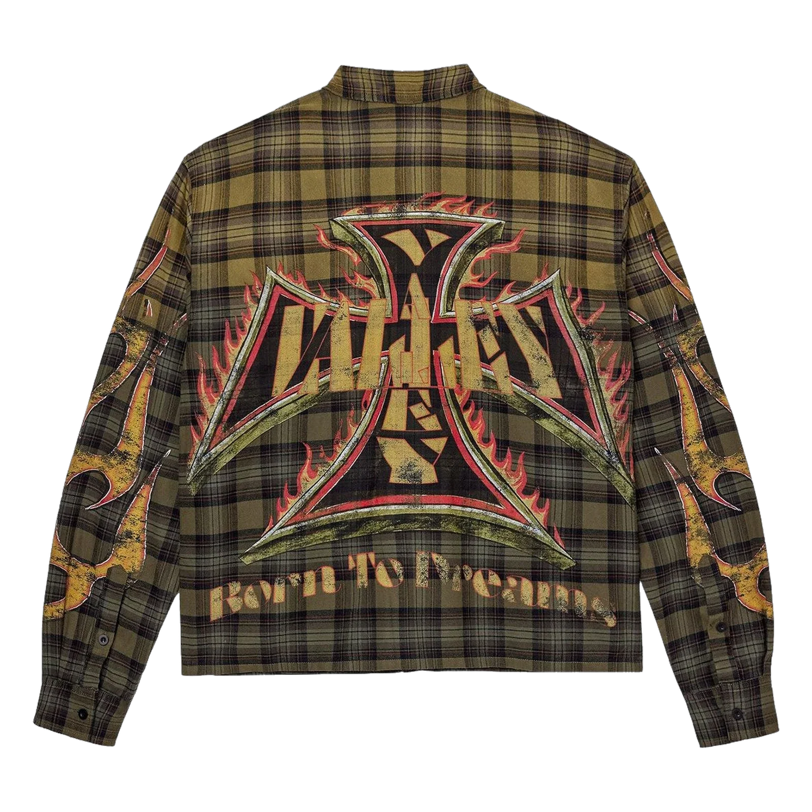 Vale Forever Reborn Flannel Green