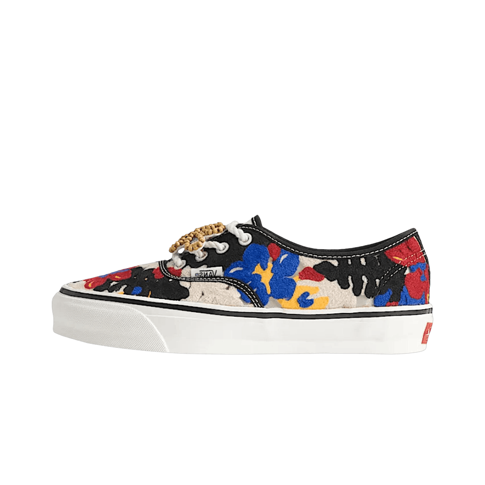 Vans Premium Authentic Needlework White Red Blue