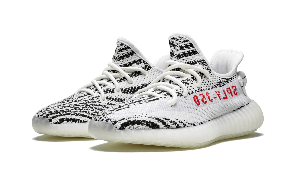 Adidas Yeezy Boost 350 V2 Zebra, White/Core Black/Red (CP9654)