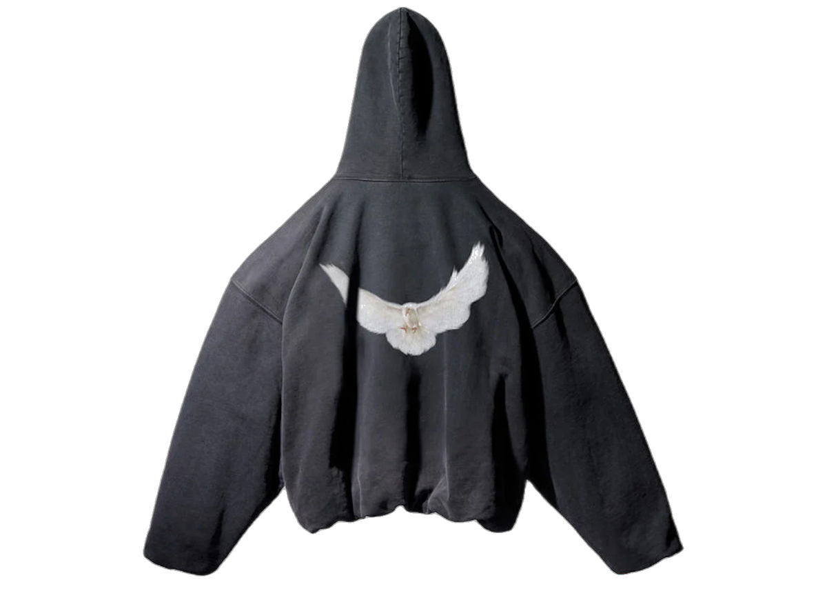 Yeezy Gap Engineered by Balenciaga Dove Hoodie Washed Black
