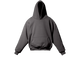 Yeezy Gap Logo Shrunken Hoodie Dark Grey