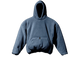 Yeezy Gap Polar Fleece Padded Hoodie Dark Blue