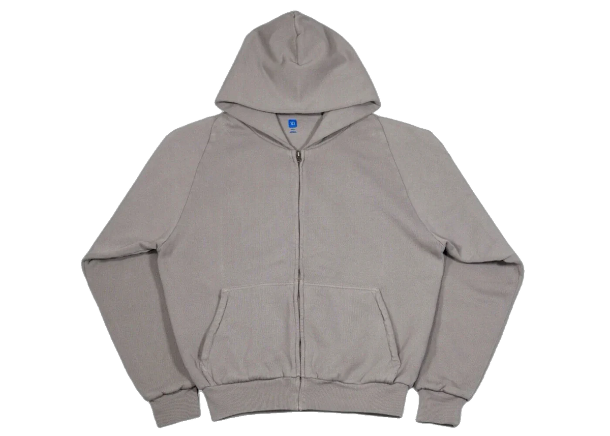 Yeezy x Gap Zip Up Exclusive Hoodie Light Grey