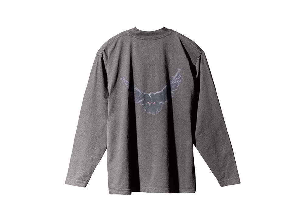 Yeezy Gap Dove Longsleeve Tee Dark Grey, Dark Grey (4713050120000)