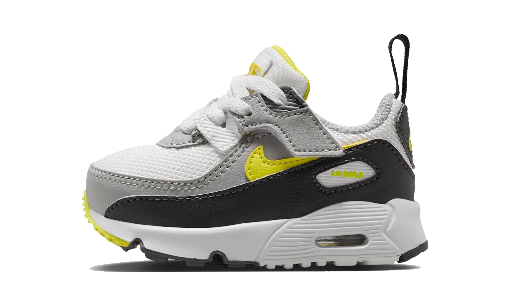 Nike Air Max 90 EasyOn Off-White/Dark Smoke Grey/Light Smoke Grey/Sonic Yellow