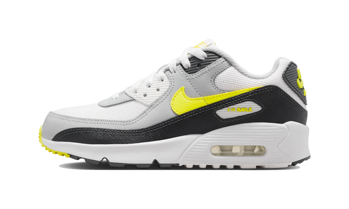 Nike Air Max 90 Off-White/Dark Smoke Grey/Light Smoke Grey/Sonic Yellow