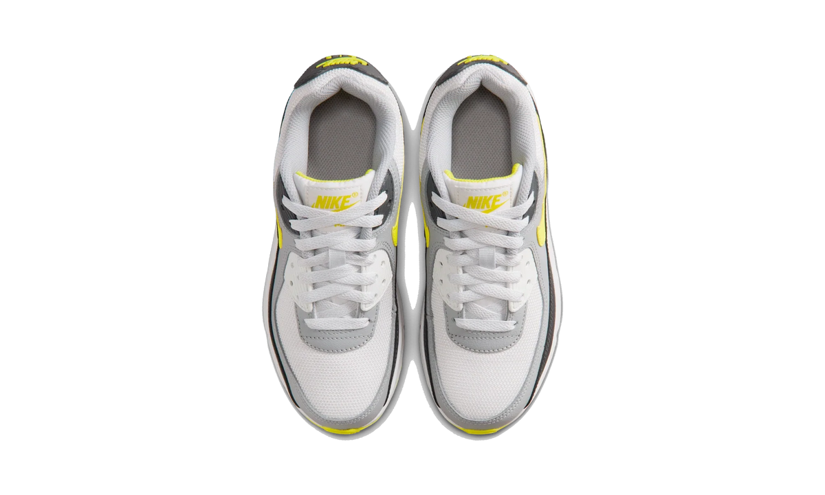 Nike Air Max 90 Off-White/Dark Smoke Grey/Light Smoke Grey/Sonic Yellow