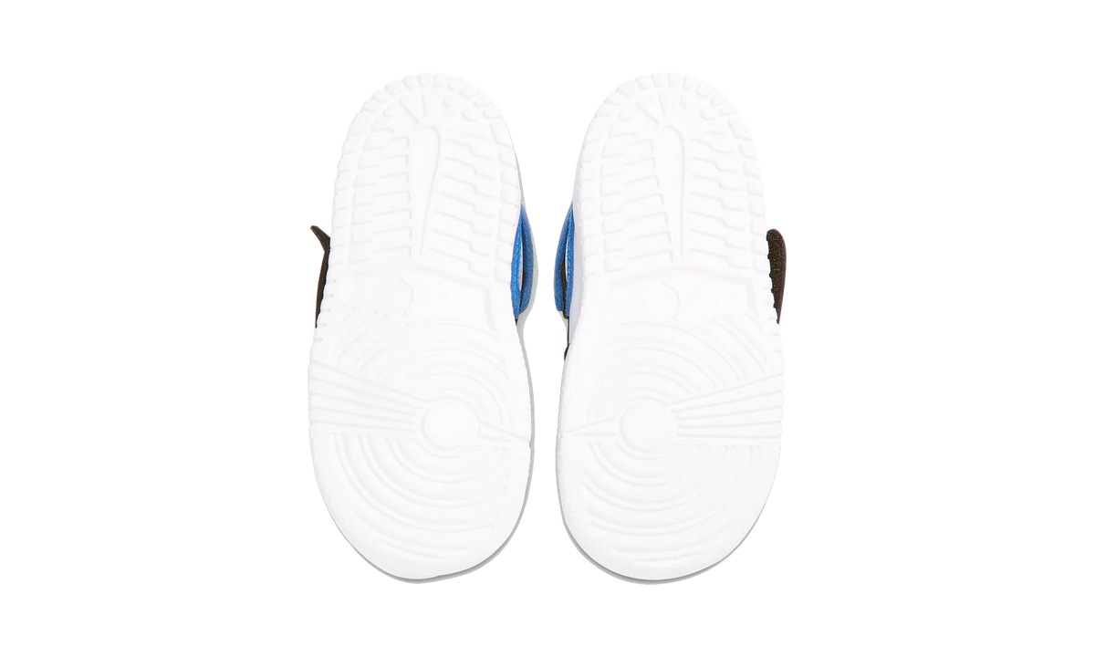 Sky Air Jordan 1 Baby and Toddler Shoe White/Black/Sport Blue