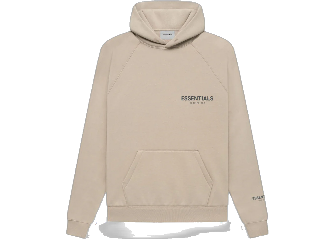 Fear of God Essentials Core Collection Pullover Hoodie String/Tan