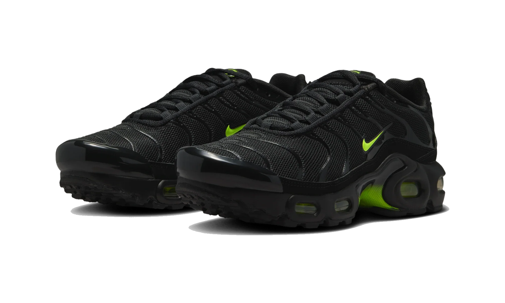 Nike Air Max Plus Black/Black/Volt Ice