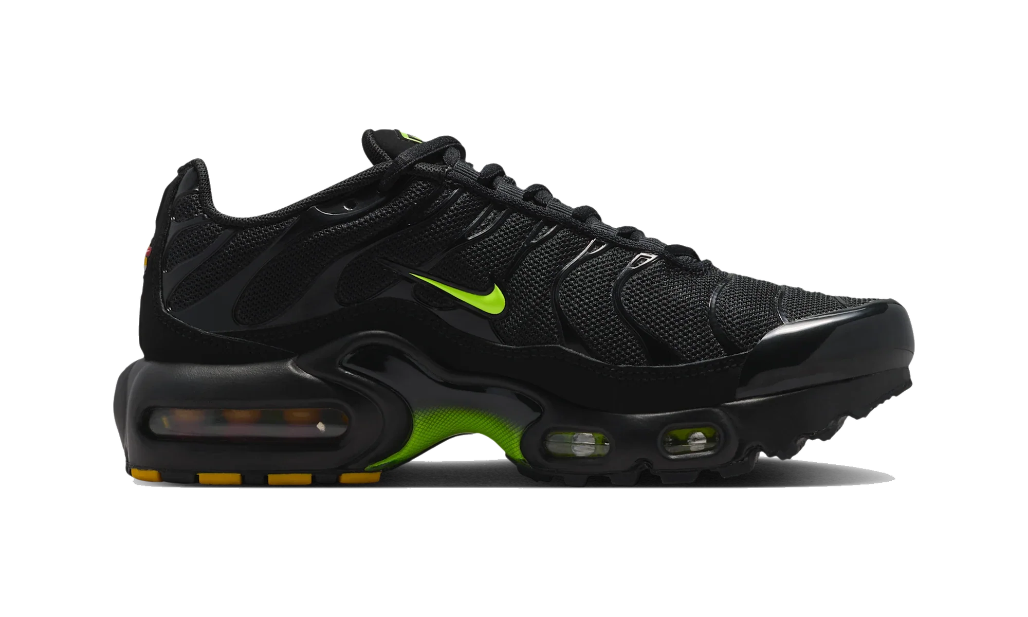 Nike Air Max Plus Black/Black/Volt Ice