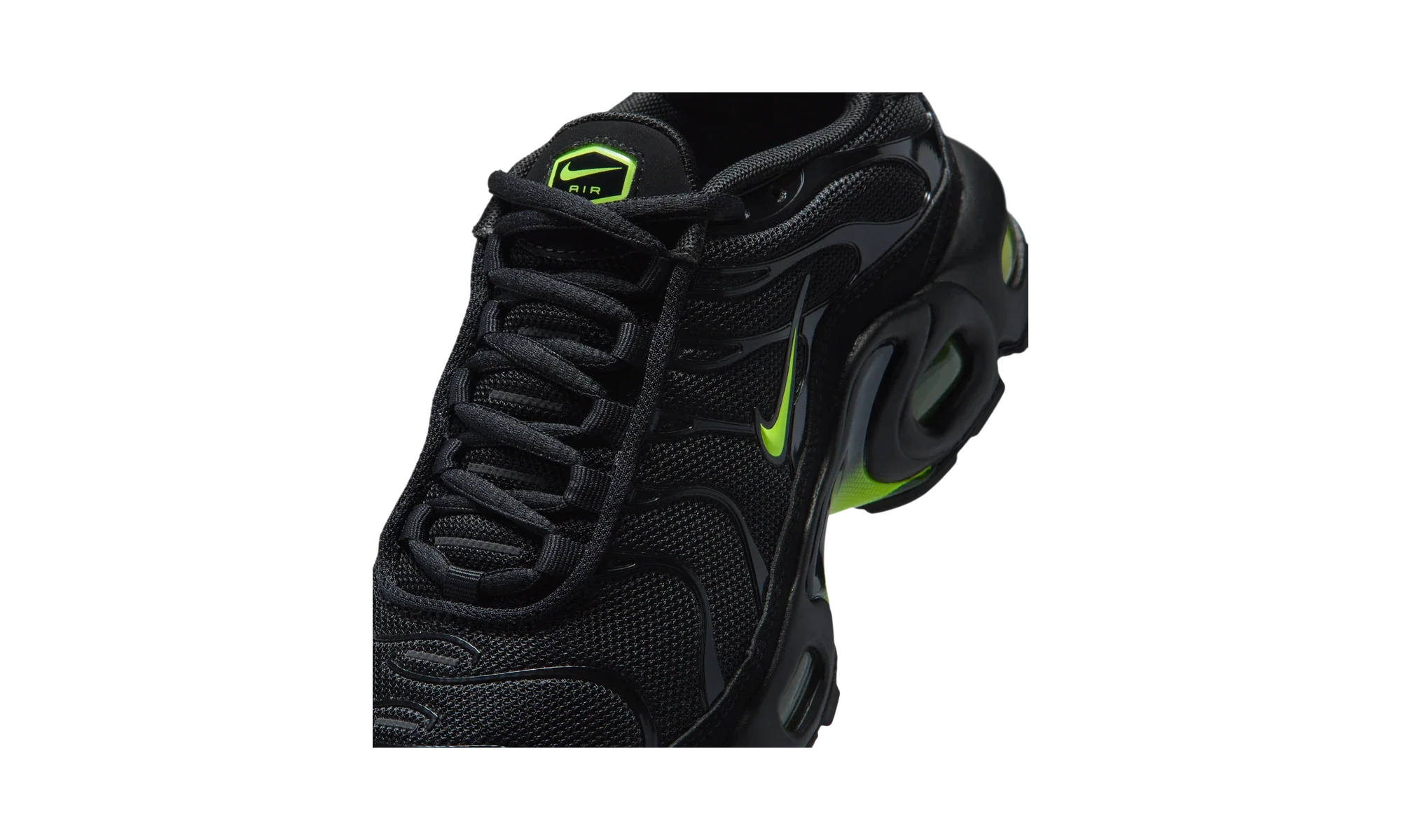 Nike Air Max Plus Black/Black/Volt Ice