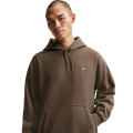Nike Solo Swoosh Men's Pullover Hoodie Dark Hazel/White