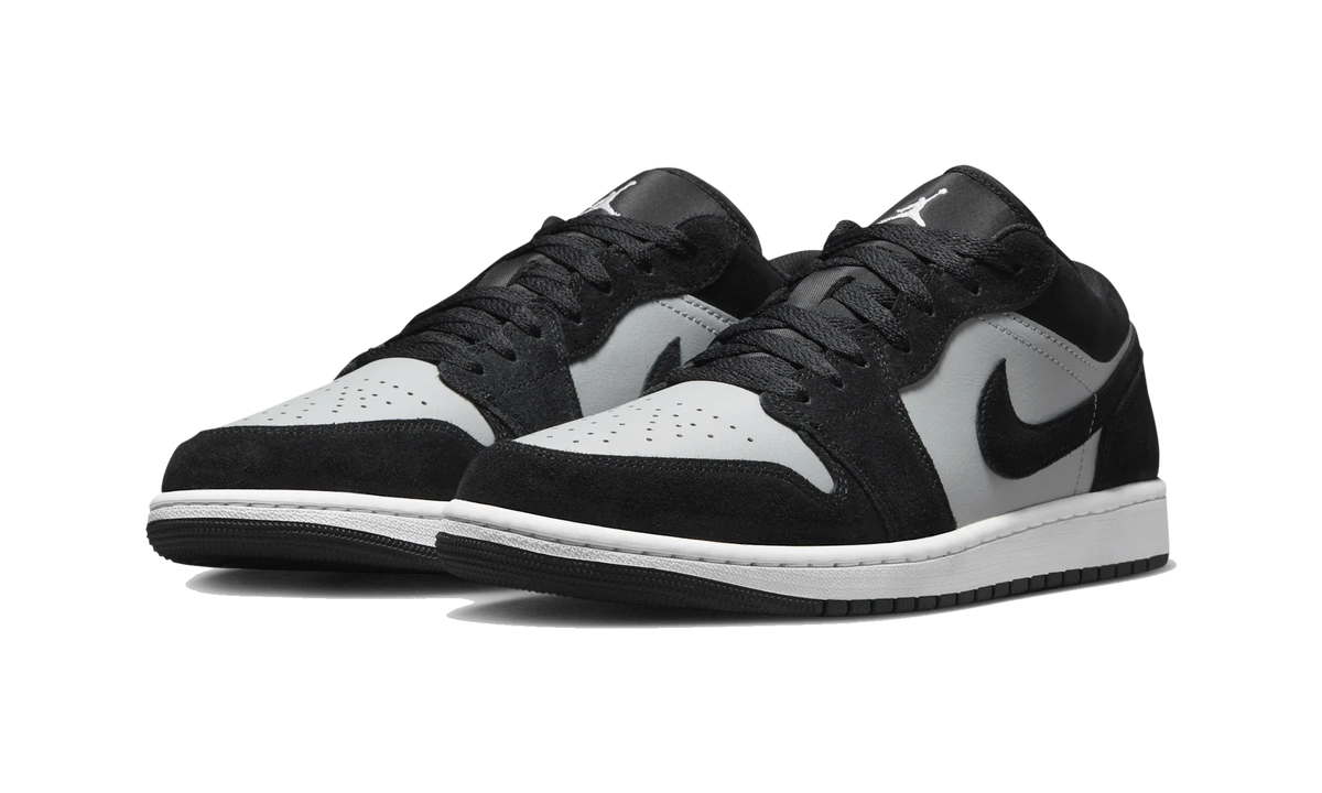 Air Jordan 1 Low Black/Light Smoke Grey/White