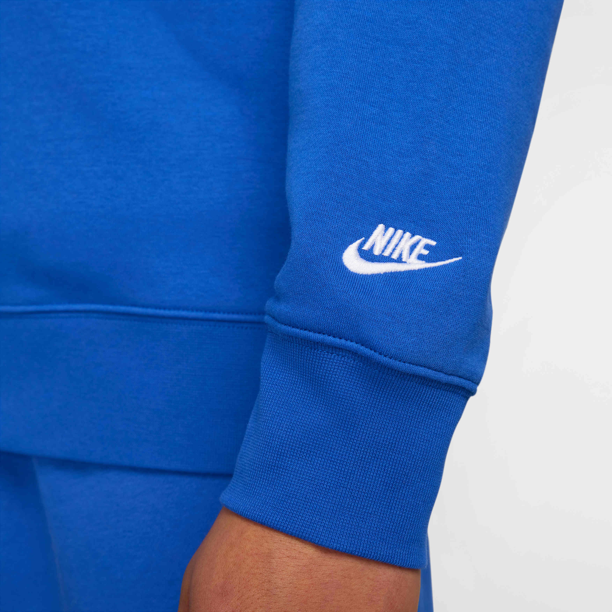 Nike Club Fleece Crew Game Royal/Game Royal/White