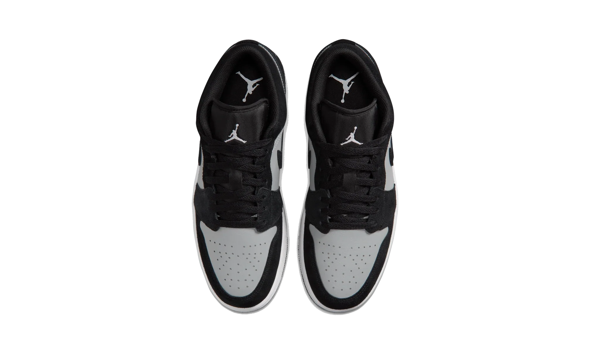 Air Jordan 1 Low Black/Light Smoke Grey/White