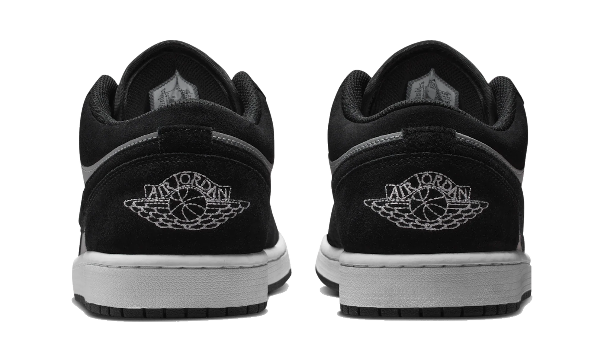 Air Jordan 1 Low Black/Light Smoke Grey/White