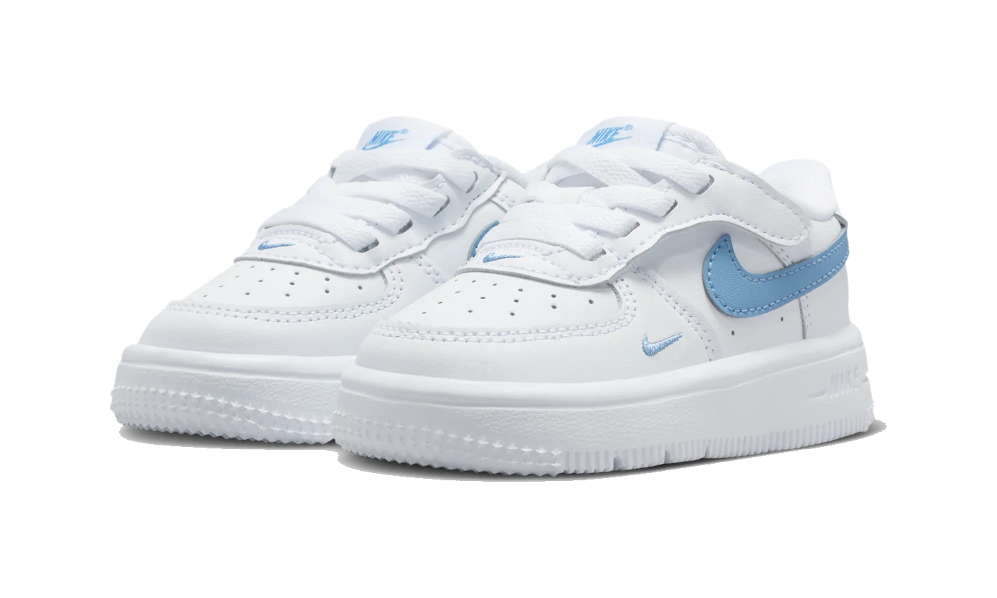 Nike Force 1 Low EasyOn White/Work Blue