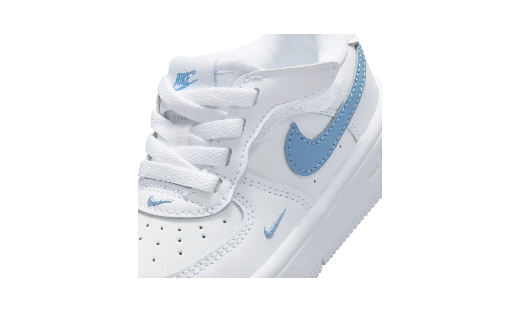 Nike Force 1 Low EasyOn White/Work Blue