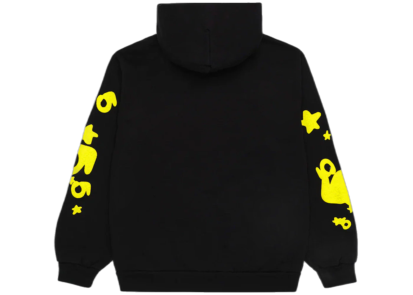 Sp5der Beluga Hoodie Onyx/Yellow, Onyx/Yellow (sp5der-beluga-hoodie-onyx-yellow)