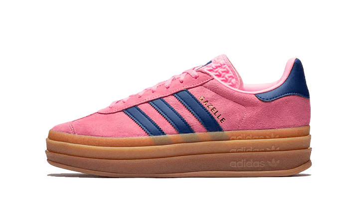 Adidas Gazelle Bold Pink Glow, Pink Glow/Victory Blue/Gum (H06122)