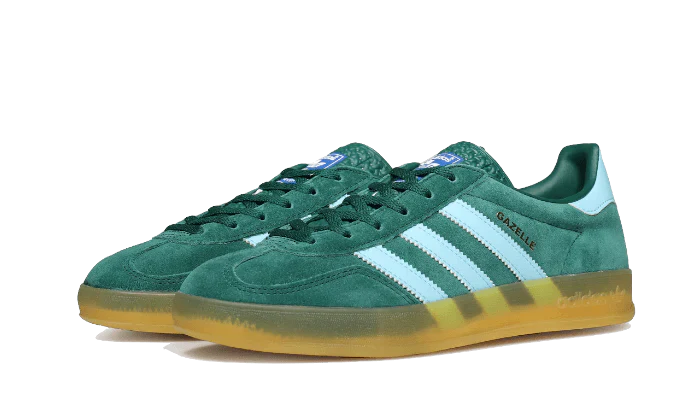 Adidas Gazelle Indoor Collegiate Green, Collegiate Green/Hazy Sky/Victory Gold (IG9979)