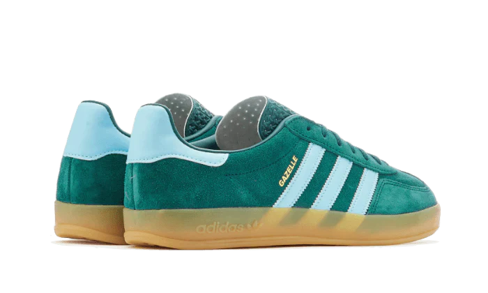 Adidas Gazelle Indoor Collegiate Green, Collegiate Green/Hazy Sky/Victory Gold (IG9979)