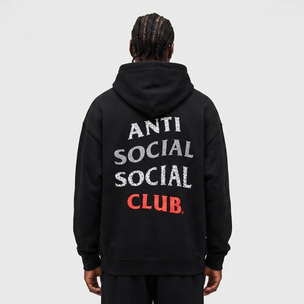 Anti Social Social Club 99 Retro IV Hoodie Black