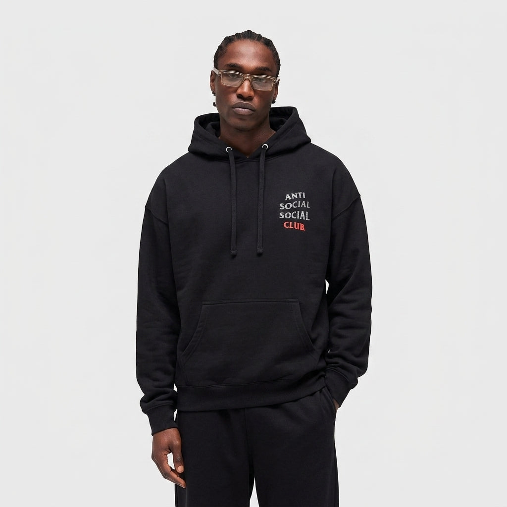 Anti Social Social Club 99 Retro IV Hoodie Black