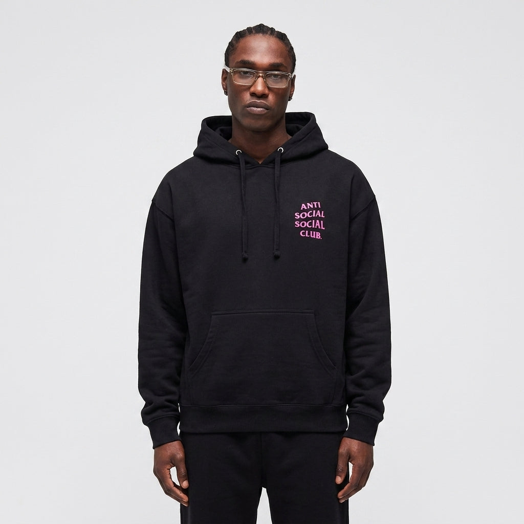 Anti Social Social Club Bubblegum Hoodie Black