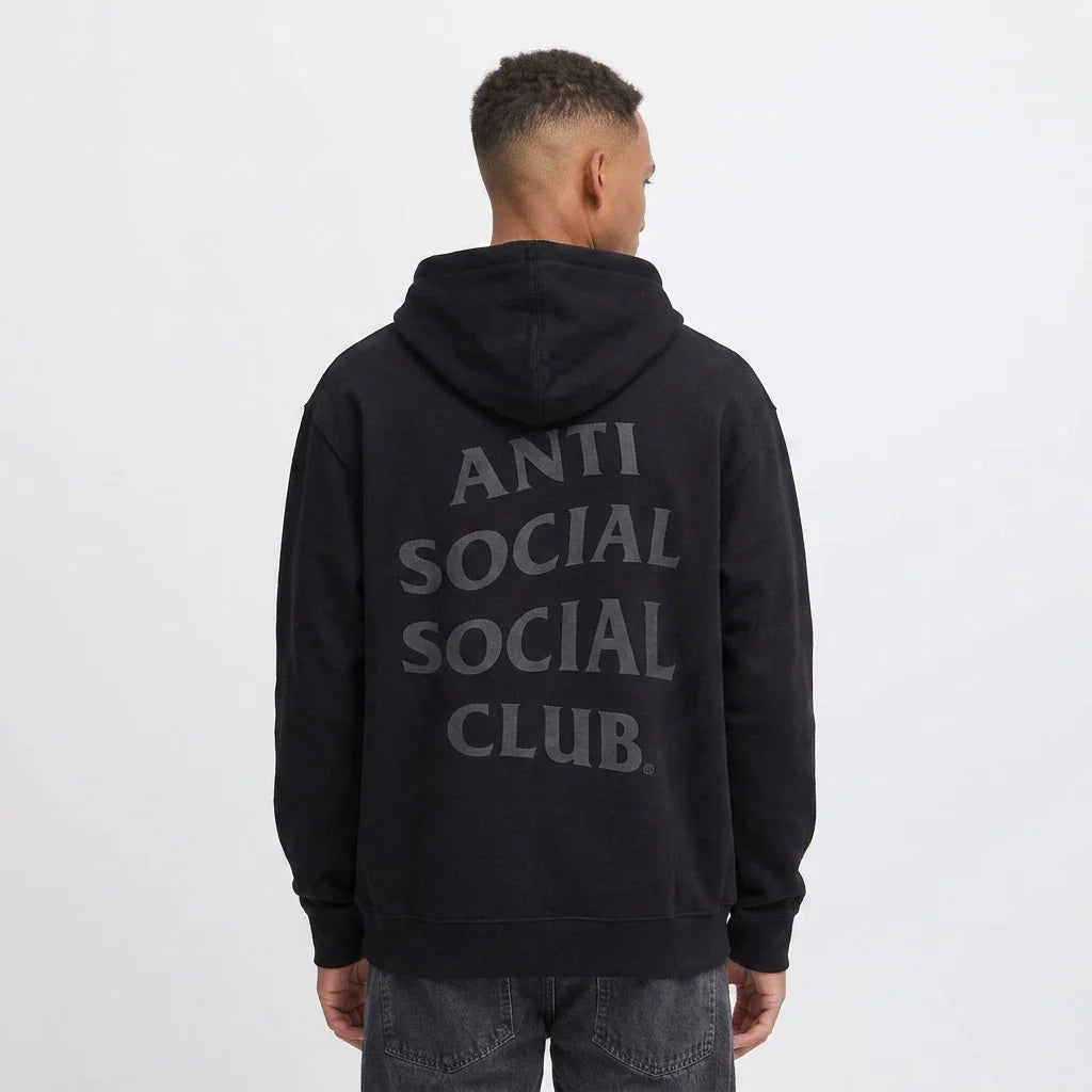 Anti Social Social Club Early Decision Hoodie Black