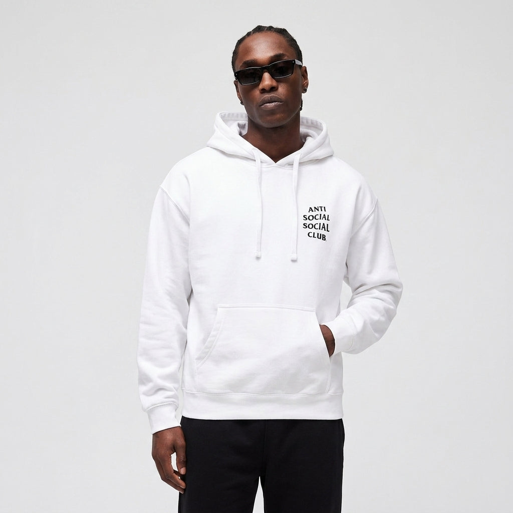 Anti Social Social Club Kkoch Hoodie White