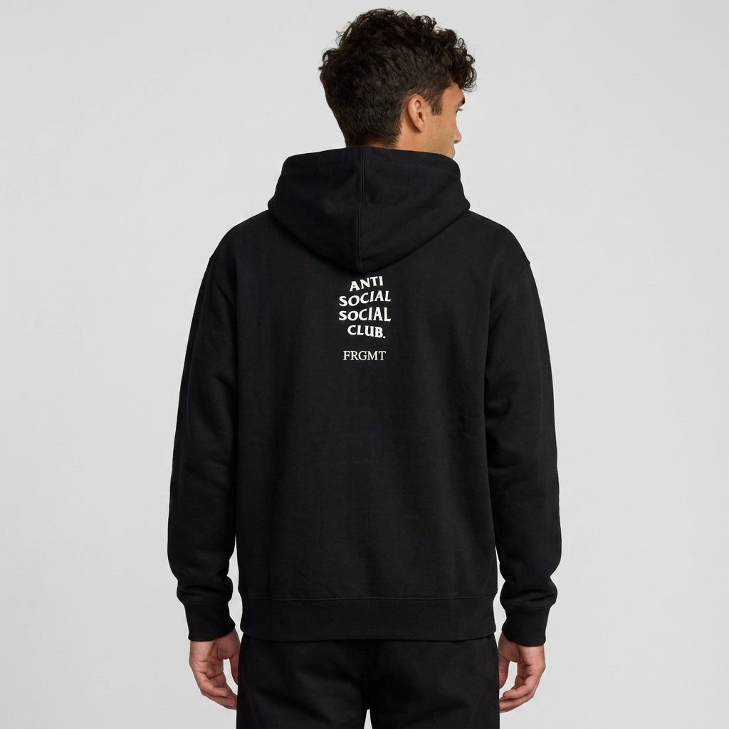 Anti Social Social Club x Fragment Called Interference Hoodie (FW22) Black