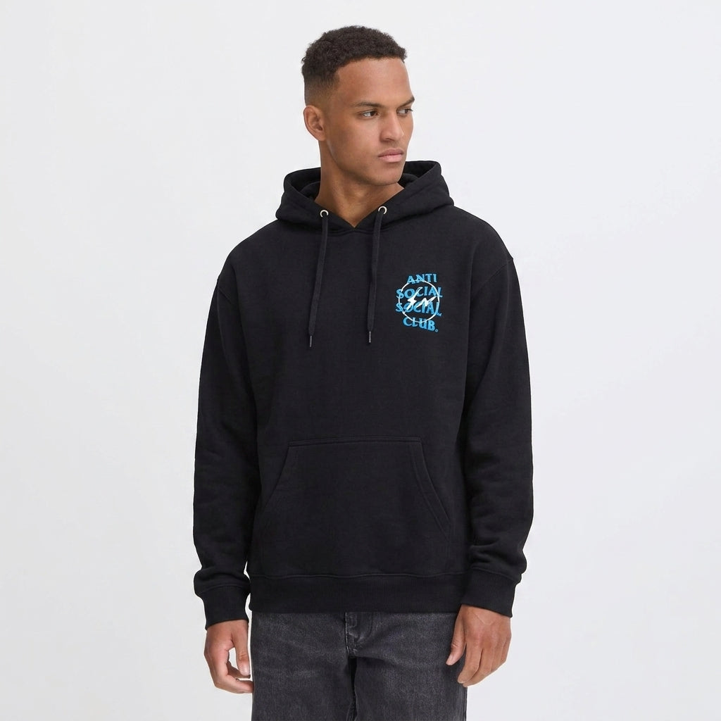 Anti Social Social Club x Fragment Precious Petals Hoodie (FW22) Black Blue