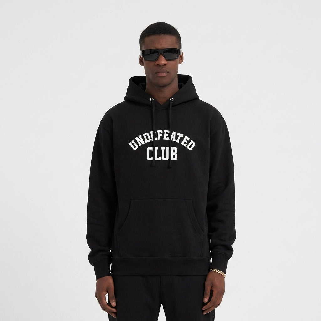 Anti Social Social Club x Undefeated Club Hoodie Black